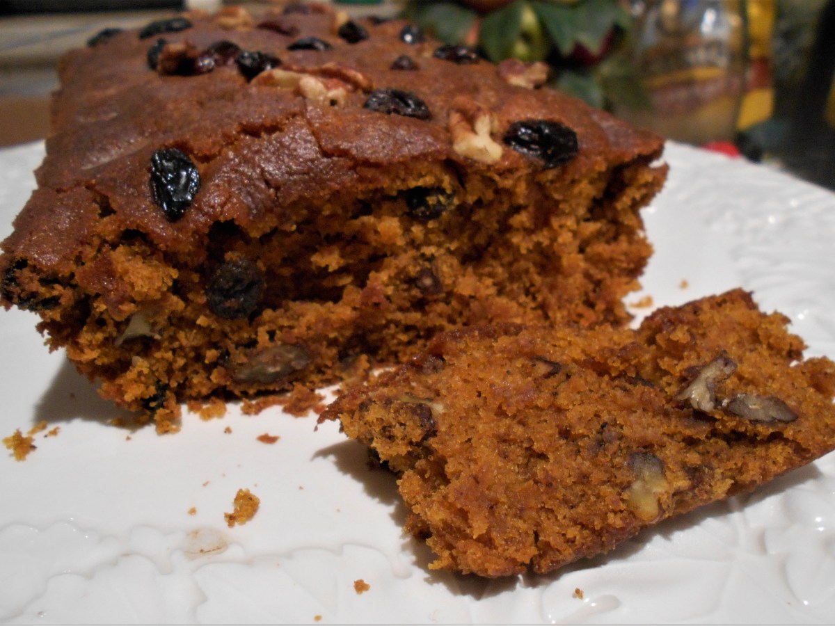Pumpkin Raisin Bread